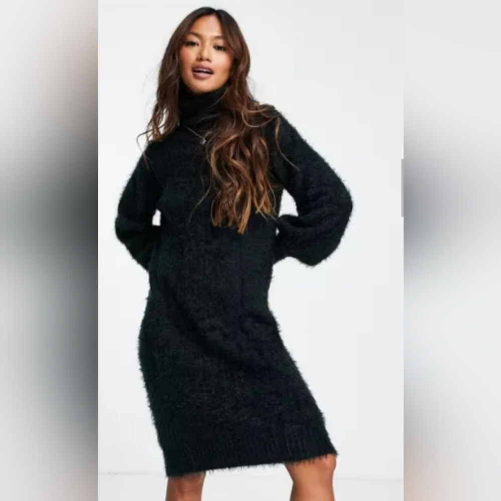 Wednesday's Girl Chunky Sweater dress